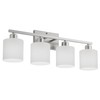 Dekang Bathroom Lights Over Mirror Brushed Nickel, Anti-Rust 4-Light Bathroom