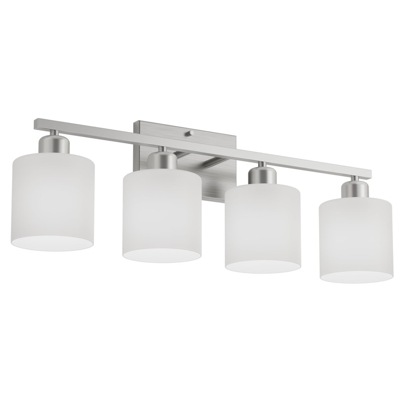 Dekang Bathroom Lights Over Mirror Brushed Nickel, Anti-Rust 4-Light Bathroom
