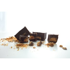 Oh Fudge - Chocolate Butter Crunch Fudge 1/2 Pound - The Oh Fudge Co. secret fudge recipe - rich, pure, creamy, and delicious chocolate butter crunch fudge - compared to Mo's Fudge Factor