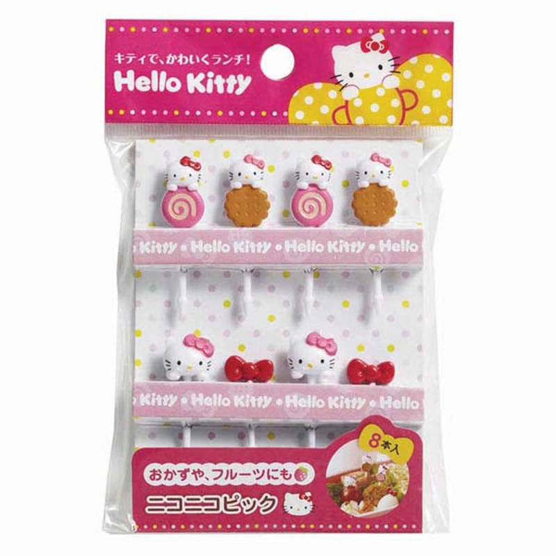 Torne Bento Pick, Kitty, Nikoniko, Character Valve, White