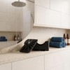 Cepillo Corporal de Silicona Negro con Jabonera y Drenaje para