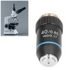 40X Achromatic Microscope Lens with High Magnification 20.2mm Thread for