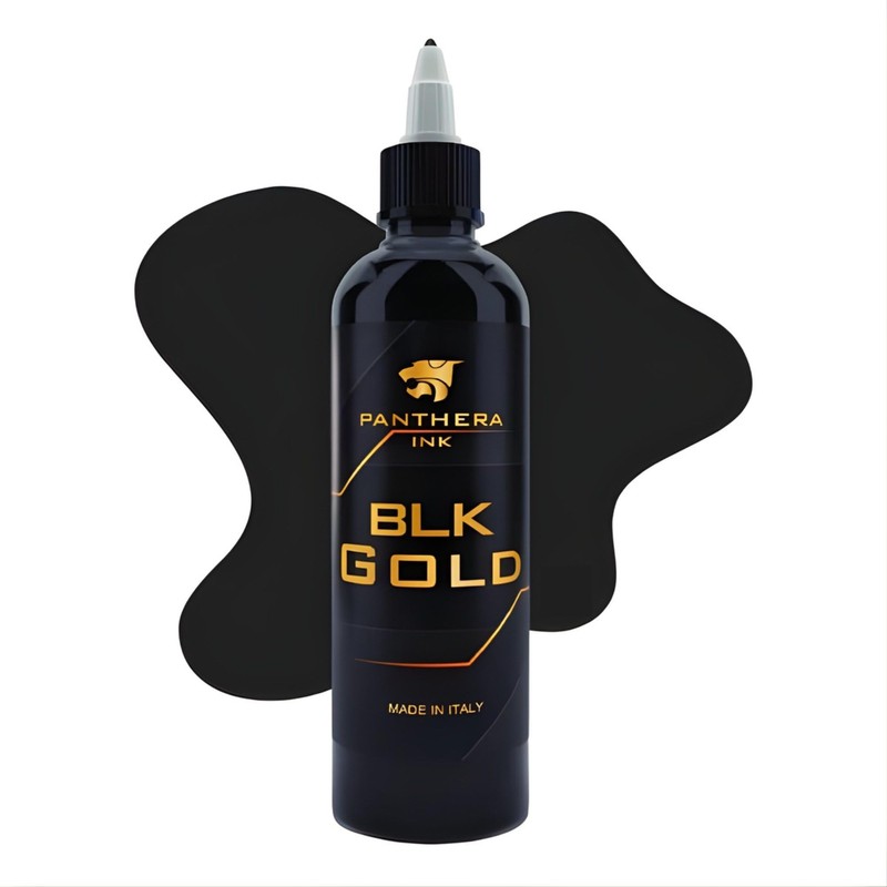 Panthera Black Gold 150ml Tattoo Ink - Ink Reach Compliant