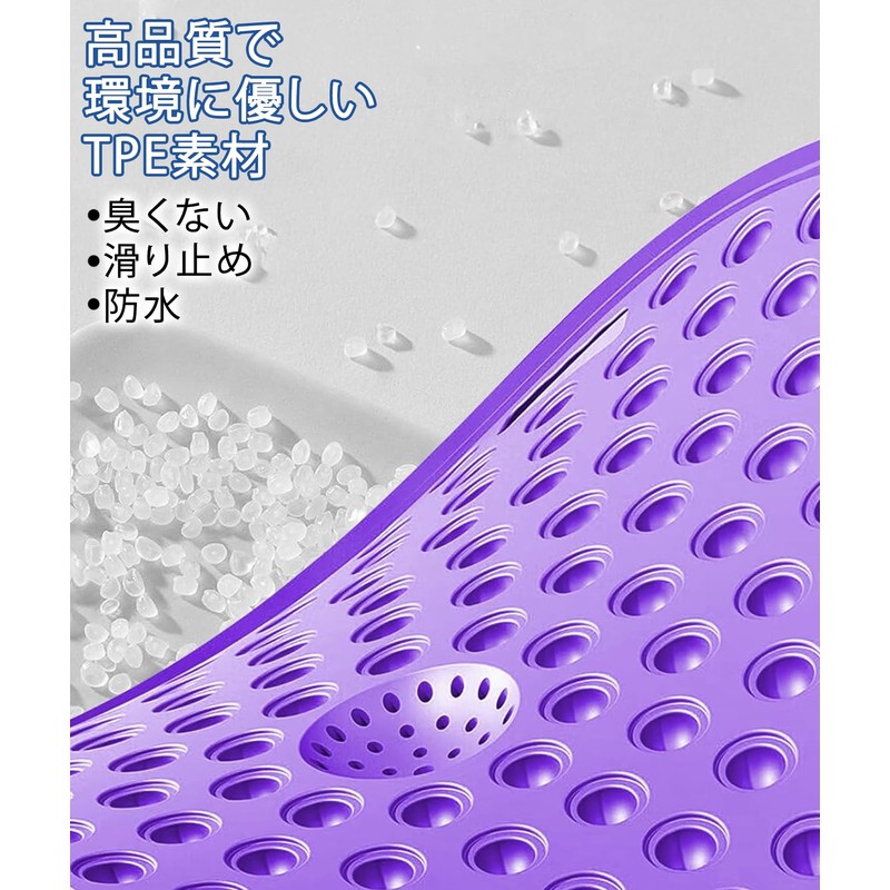 samlyru 足ツボマット 指圧ボード 足つぼマッサージ 【痛気持ちいい】 35cm フットマッサージャーマット 疲労改善 人間工学 足ツボ