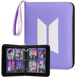 Photocards Binder 400 Pockets Album Photo Card Holder Collection Merch for Army Fans Gifts