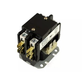 Robershaw, ERP, Bryant, Carrier, Day & Night, Trane, Heil, Comfortmaker, Arcoaire, Sears, Kenmore, Tempstar, Lennox C240C PACKARD CONTACTOR 2 POLE 40 AMPS 208/240 COIL VOLTAGE NEW