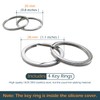 GFDesign 2 Pcs Silicone Key Fob Cover Remote Case Keyless
