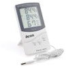 iKKEGOL Dual Sensor LCD Display Indoor Outdoor Digital Thermometer Hygrometer