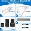 Happy Tree Universal Fit All Brands' Shop Vacs with 2-1/2"&1-7/8"&1-1/4"