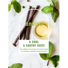 Licorice Mint Tea Bags, Caffeine Free, Refreshing Peppermint & Earthy Sweet Licorice Root Tea Bags for Relaxation, Individually Wrapped Bags, No Artificial Sugar Added, 20 Counts, (Pack of 2)