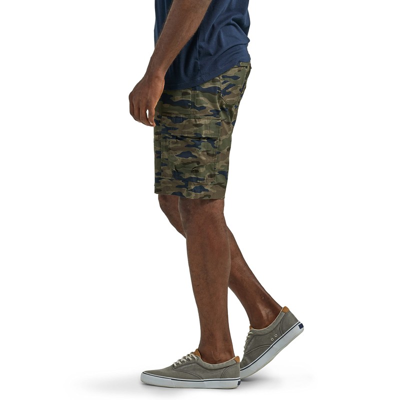 Lee Men's Extreme Motion Carolina Cargo Shorts, Classic camouflage