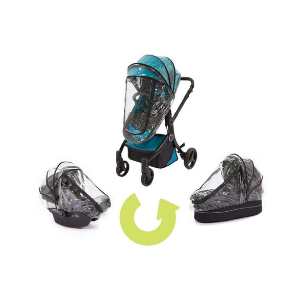 guzzie+Guss guzzie+Guss 3-in-1 Raincover (Car Seat, Bassinet, and Stroller Seat)