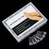 BNG Pack of 120 Nail Shapes Set Dual Shapes Tips