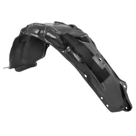 ECOTRIC Front Left Inner Fender Compatible with 2012-2015 Honda Civic Sedan Coupe With Insulation Foam Replace for 74151TS8A00 74151TS8A20 HO1248142 HO1248166 Wheel Liner Splash Driver Side