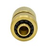 VARIOSAN Plug-in System Hose Coupling with Water Stop 13026, 1/2