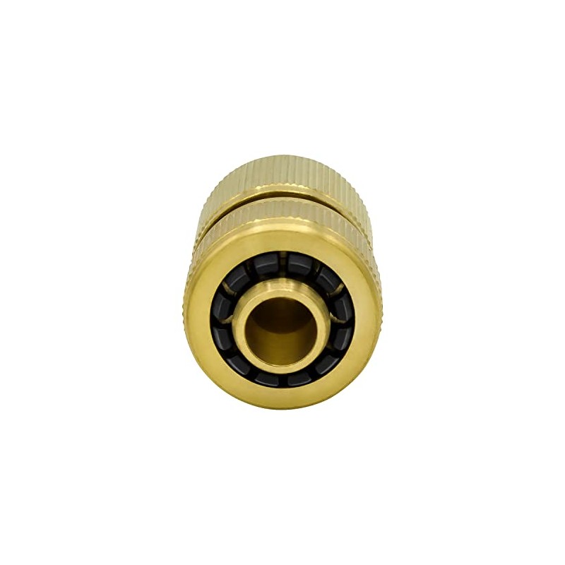 VARIOSAN Plug-in System Hose Coupling with Water Stop 13026, 1/2