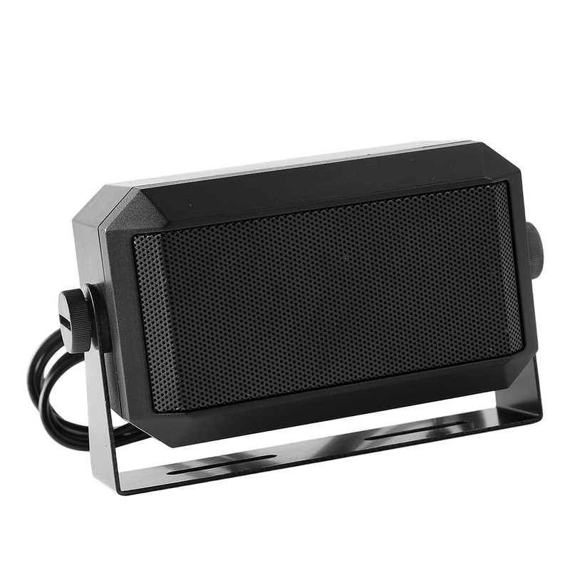 External Speaker Rectangular 3.5mm Plug Car Radio Speaker for Ham