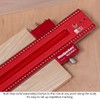 Woodpeckers Woodworking Rule, 36 Inch, L2R & Center Laser Engraved