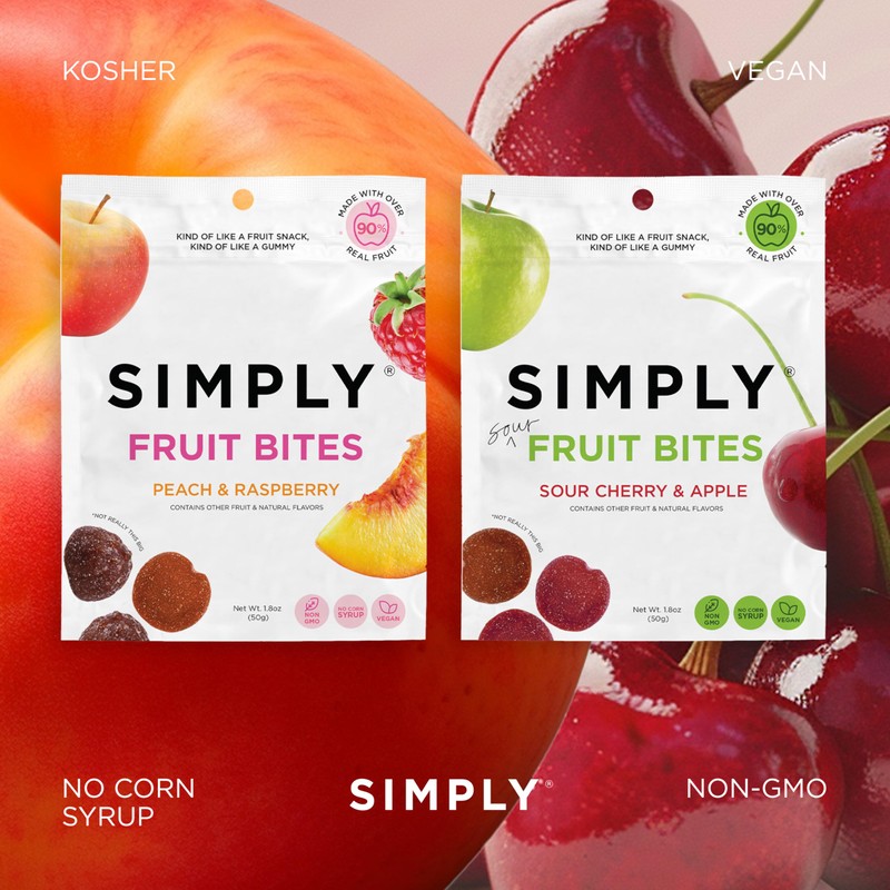 SIMPLY Really Real Gummies | Made with Real Fruit |