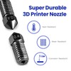 3D Printer Nozzles 0.4mm M5 Nozzle, Park Sung Nozzles with