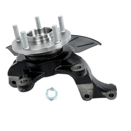 Front Passenger Side Wheel Hub Bearing Steering Knuckle Assembly Replacement for Ford Escape Replacement for Mazda Tribute 2001-2004 2.0L 3.0L 698-376