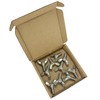 10 PCS M8 Stainless Steel Hand Tighten Butterfly Screws Wing