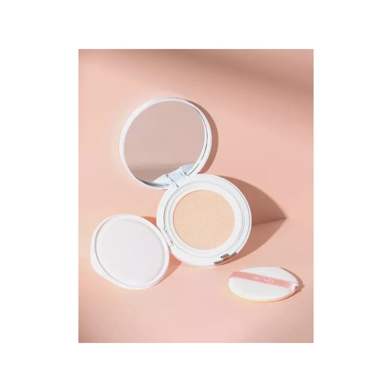 BUNIO 뷰니오 카밍 쿨 톤업 선쿠션 본품2개+리필3개 연예인추천 대용량패키지 SPF50+