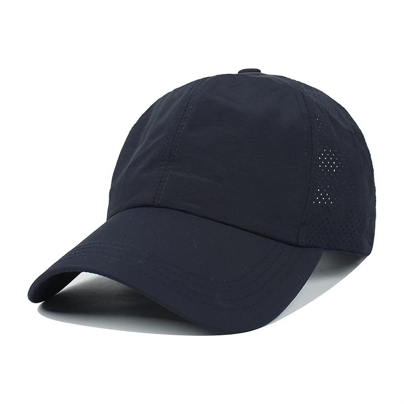 Hadwii Baseball Cap Women's Mesh Ponytail Baseball Hat Breathable Sun