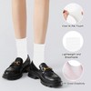 Feelorna 5 Pairs Women’s Thin Crew Socks, Soft Casual Ankle