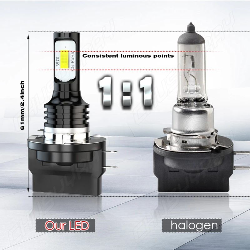 CHUSYYRAY H11B LED Headlight Bulbs Conversion Kit High and Low