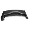 ZTT Carbon Style Rear Roof Wing Trunk Spoiler Lid For
