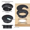 Desk Grommet 2 Inch, Plastic Desk Cord Cable Hole Cover
