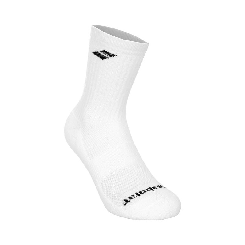 Babolat 3 Pairs of Tennis Socks White Size 39/42, White