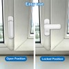 Pack of 4 Window Lock, Window Lock, Burglary Protection, Security