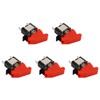 5Pcs Toggle Switch 12V DC 25A 2 Pin Waterproof Rocker