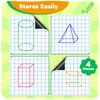 PraxiKidy Giant Magnetic XY Coordinate Graph Grid Paper,26" x 26"