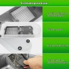 Picadora De Alimentos Multifuncional Manual 1.2 L Gris