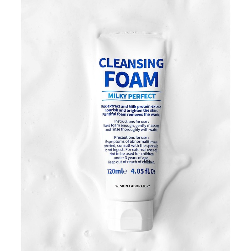 W Skin Research [4 pack] Milky Perfect Cleansing Foam 120ml