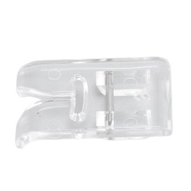 7mm Clear Presser Foot, Universal Sewing Machine Presser Foot Prevent Skipped Stitches for Curved Stitches, Topstitching with ABS Material