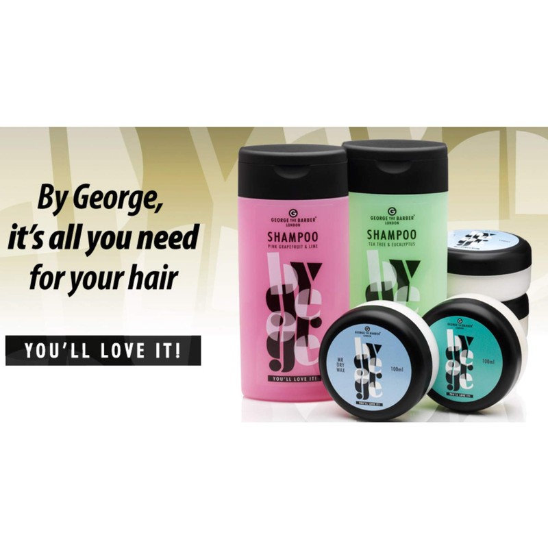 George the Barber, Tea Tree and Eucalyptus Invigorating Shampoo for