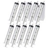 Injector, 0.7 fl oz (20 ml), Syringes, 10 Pieces, Various
