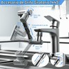 Extensión de grifo giratoria de 1440°, extensor aireador de grifo