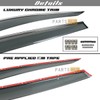 Fits for 2017-2022 Honda CR-V CRV JDM Chrome Trim Smoke