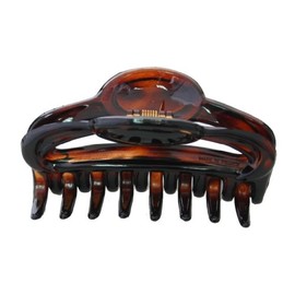 Caravan Way Open Hair Claw Hair Will Be Seen Topping It Off With A Button In Tortoise Shell