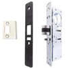 elox Narrow Stile Aluminum Door Mortise Deadlatch Lock, Handing reversible