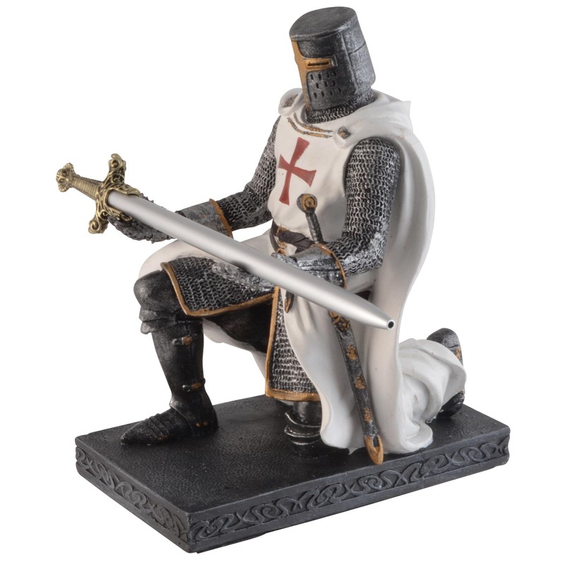 VOGLER Joh. Vogler GmbH Kneeling Knight for Tray with Sword