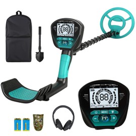 JOYAIRE Metal Detector for Adults with 9" Waterproof Coil & 7" Depth, IP68