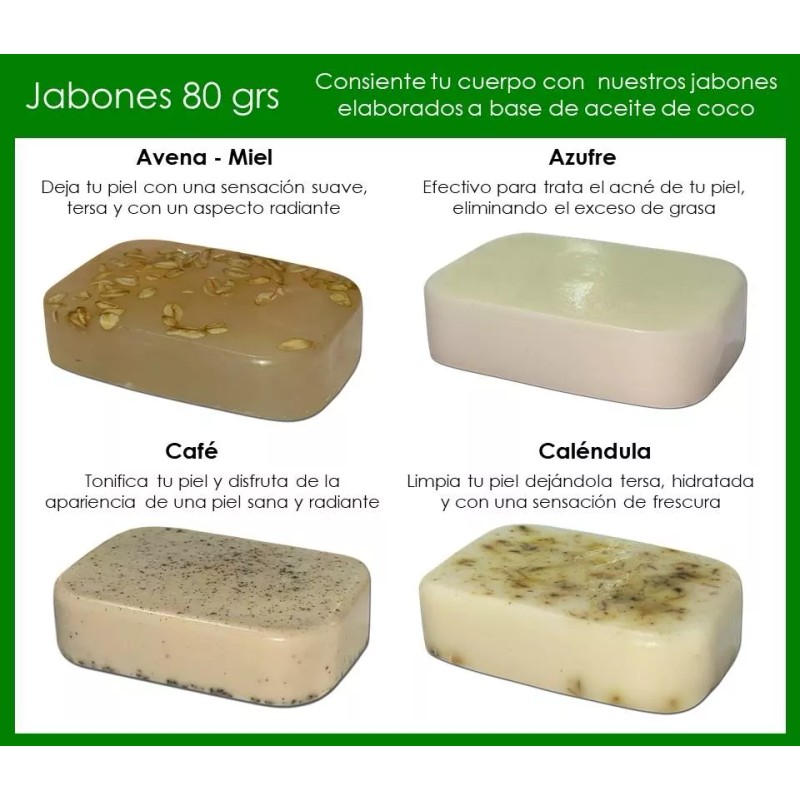 Natura Única Jabones Artesanales Mayoreo Recuerdos Cara Cuerpo 20 Piezas
