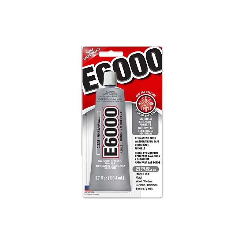 Eclectic Products 230012 3.7 oz Amazing E-6000 Craft Adhesive Uncarded,