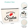 Sisters Gifts from Sisters Makeup Bag Sister Birthday Gift Sister